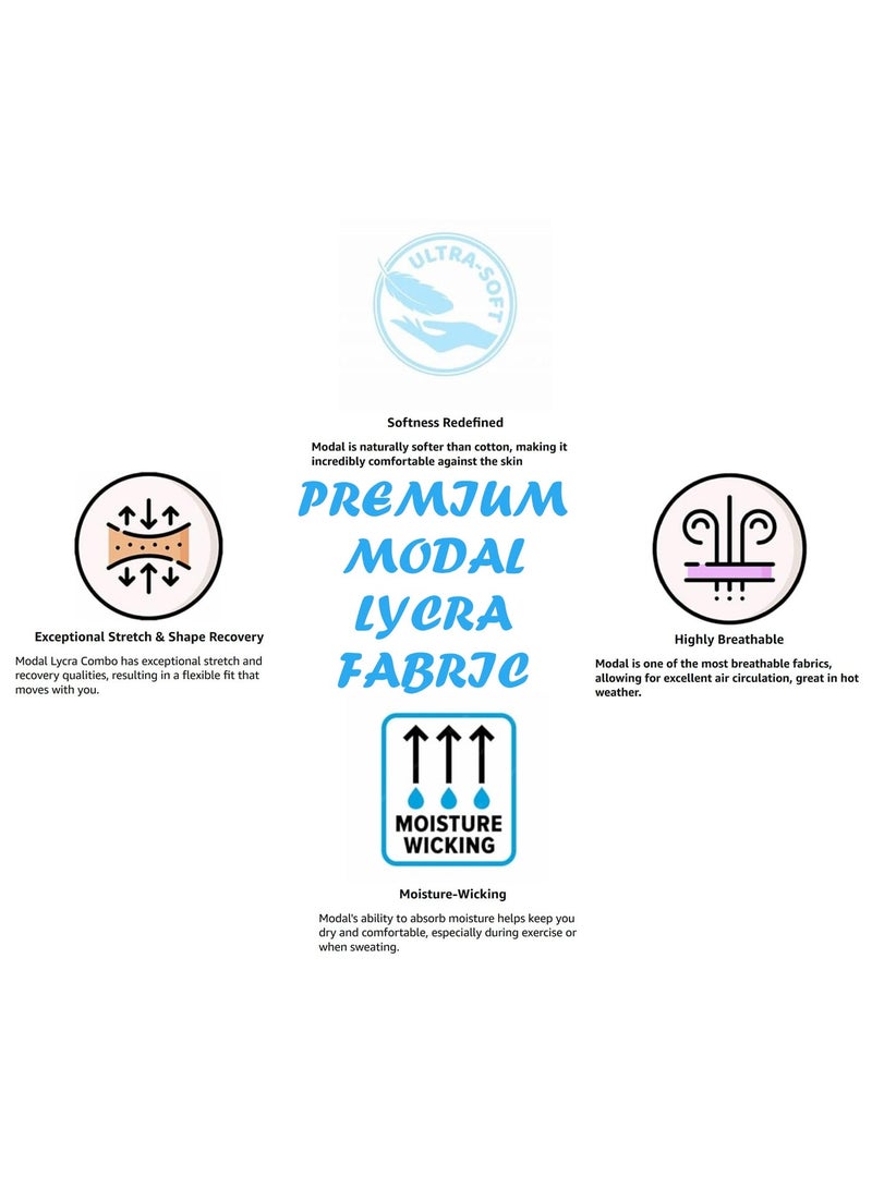 راجني حمالة صدر للنساء والفتيات المراهقات، مصنوعة من قماش مودال ليكرا فائق النعومة، قابلة للتمدد، تسمح بمرور الهواء، بدون خياطة، مبطنة، بدون أسلاك، بأشرطة قابلة للإزالة، بنقشة زهور، عبوة من قطعتين - Image 2